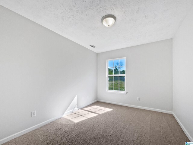 3 Holt Ave, Birmingham, AL 35214 - spare room with visible vents, baseboards, a textured ceiling, and carpet floors