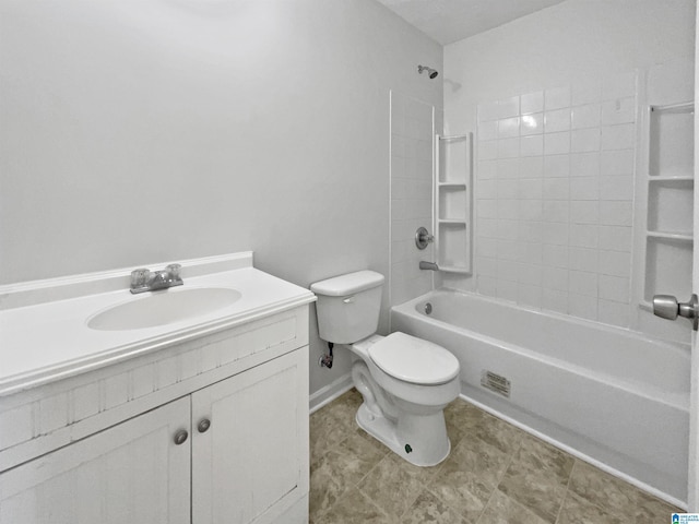3 Holt Ave, Birmingham, AL 35214 - bathroom with vanity, bathtub / shower combination, baseboards, and toilet
