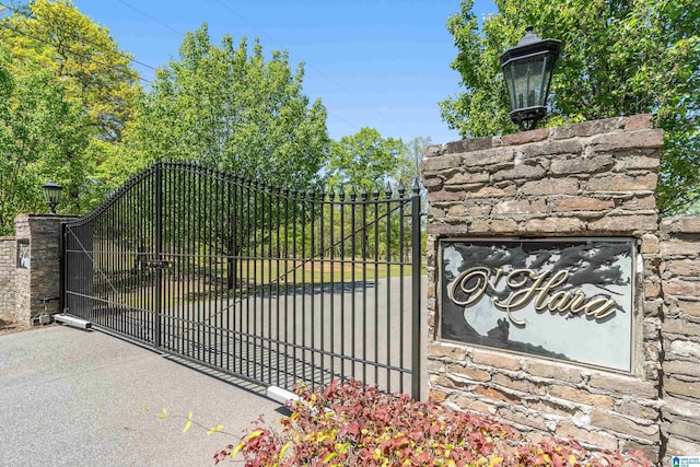 view of gate
