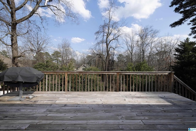 2836 Overton Rd, Mountain Brook, AL 35223 - wooden deck featuring grilling area