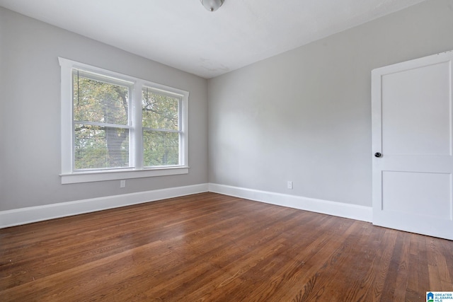 686 Ridge Top Cir, Birmingham, AL 35206 - unfurnished room featuring dark wood-type flooring and baseboards