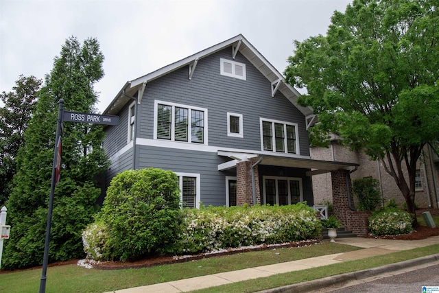 3881 Ross Park Dr, Hoover, AL 35226 - view of front facade with brick siding