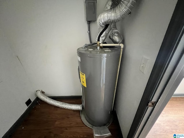 utilities featuring electric water heater