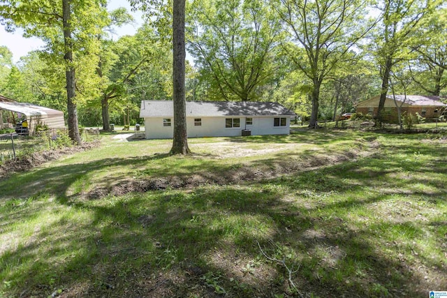 122 Mims Cir, Clanton, AL 35045 - view of yard