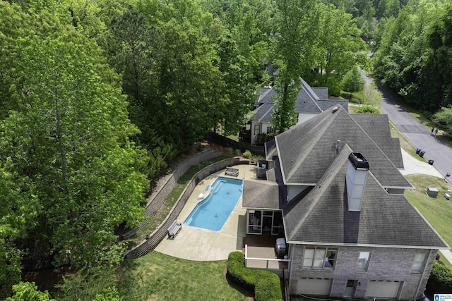 drone / aerial view