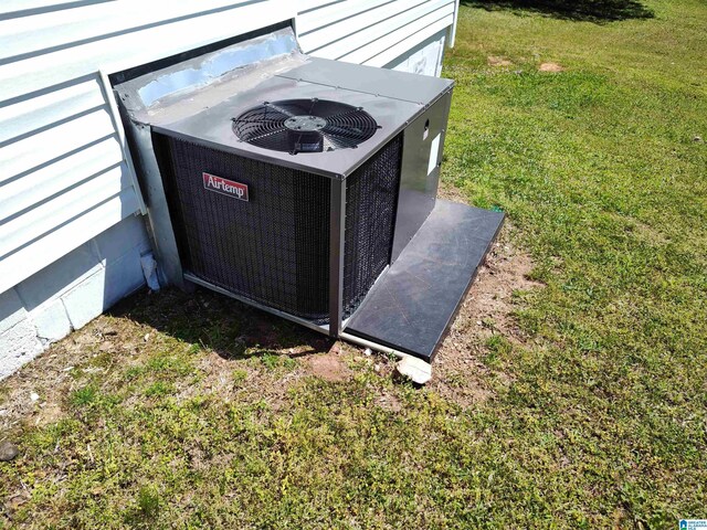 exterior details featuring cooling unit