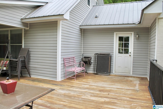 view of deck