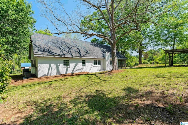 1515 Spring St, Alexander City, AL 35010 - view of yard with cooling unit