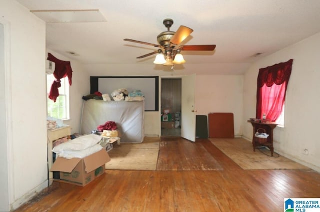 801 Walnut St, Talladega, AL 35160 - bedroom with visible vents and hardwood / wood-style flooring