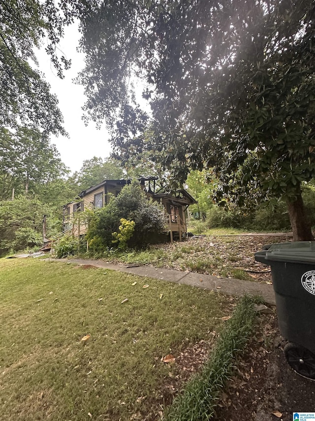 view of yard