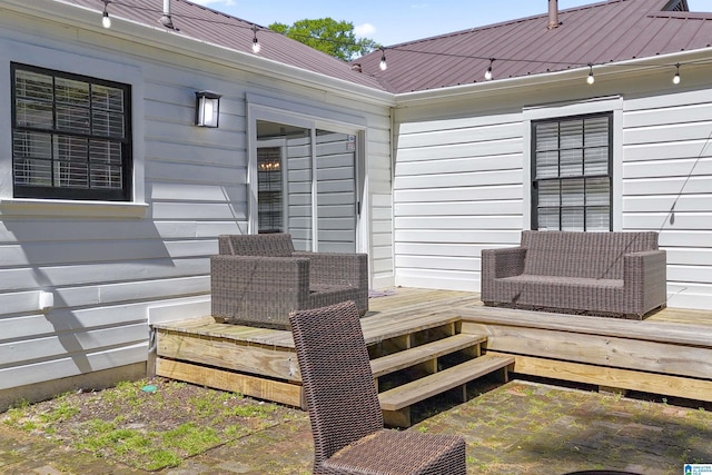 view of deck