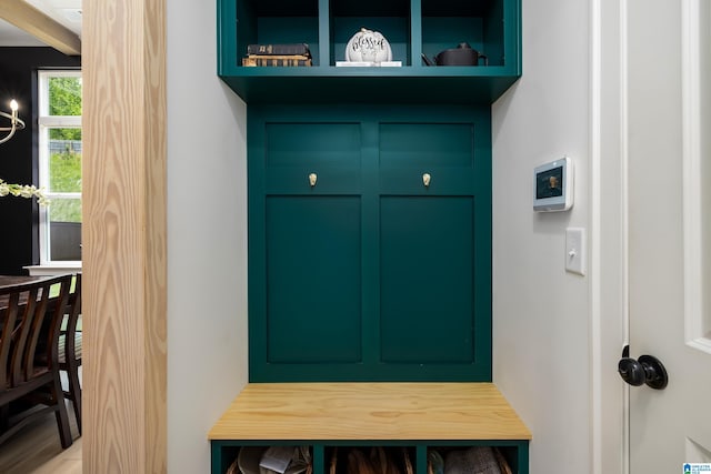 view of mudroom