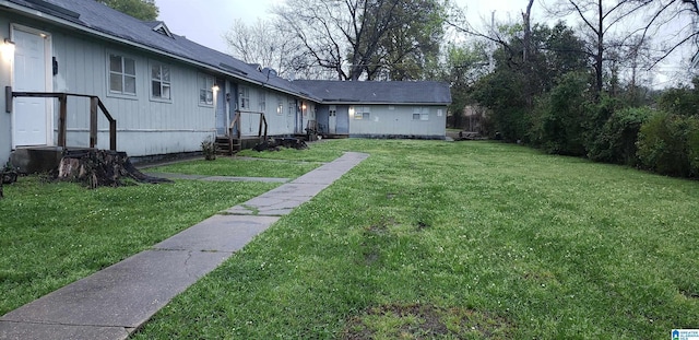 view of yard
