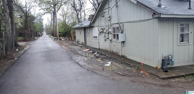 view of side of home