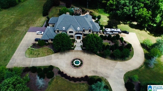 bird's eye view