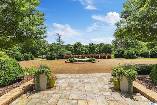 exterior space with a patio area