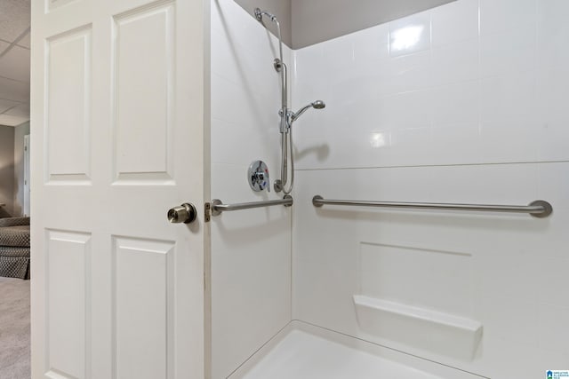 full bath featuring walk in shower