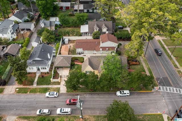 birds eye view of property featuring a residential view