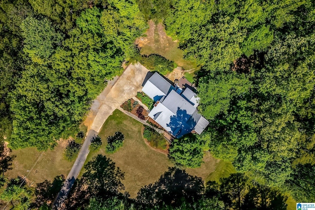 drone / aerial view