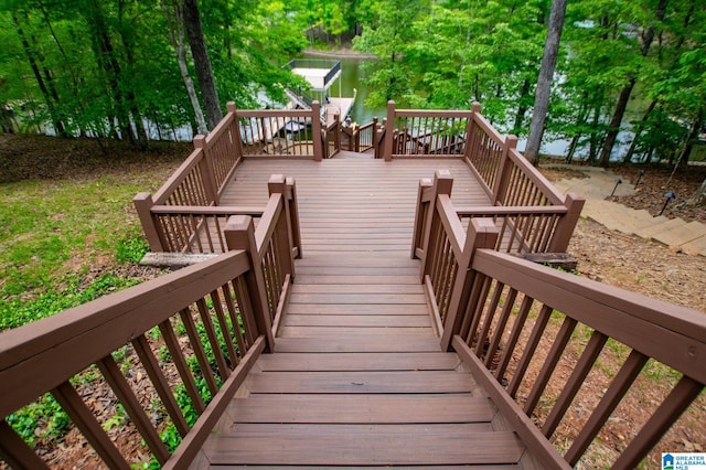 view of deck