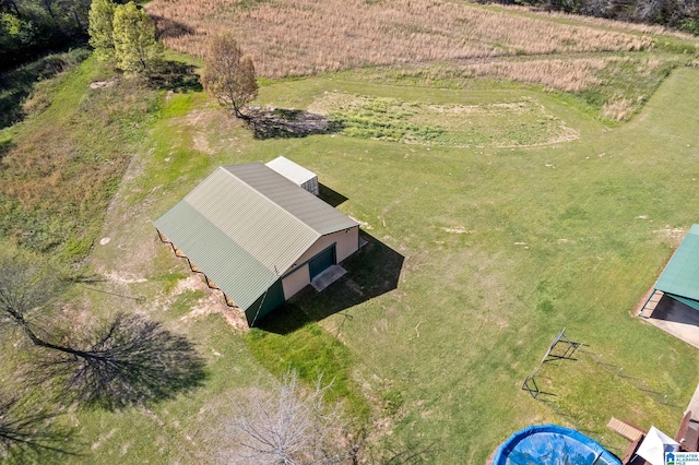 drone / aerial view