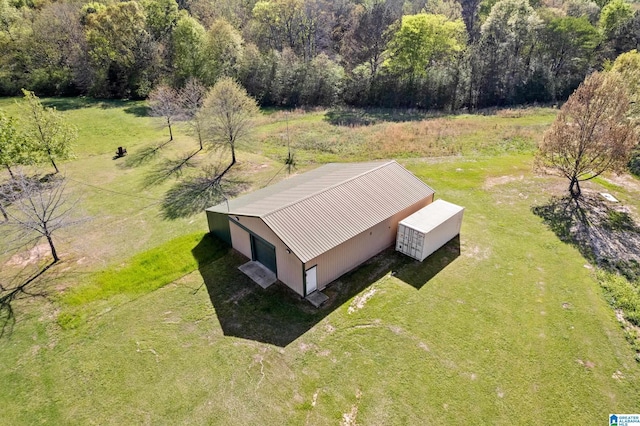 drone / aerial view