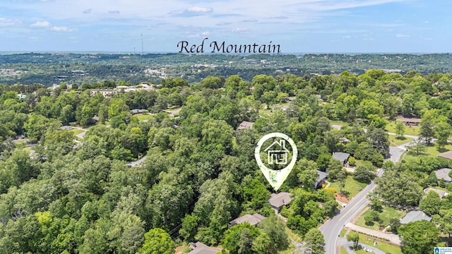 2725 Shades Crest Rd, Vestavia Hills, AL 35216 - birds eye view of property featuring a view of trees