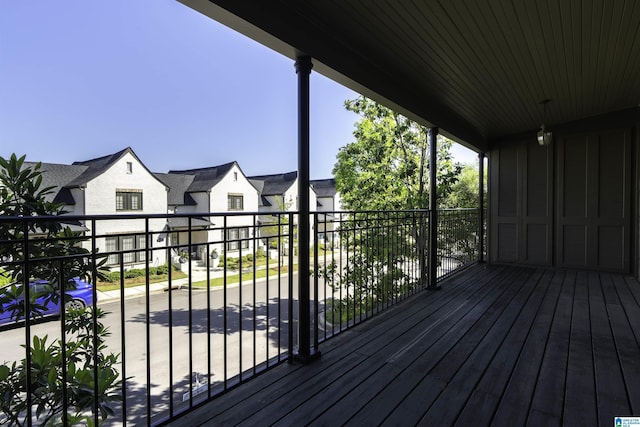 2385 Village Center St, Hoover, AL 35226 - deck featuring a residential view