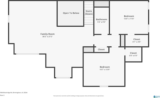 1904 Blackridge Rd, Hoover, AL 35244 - floor plan