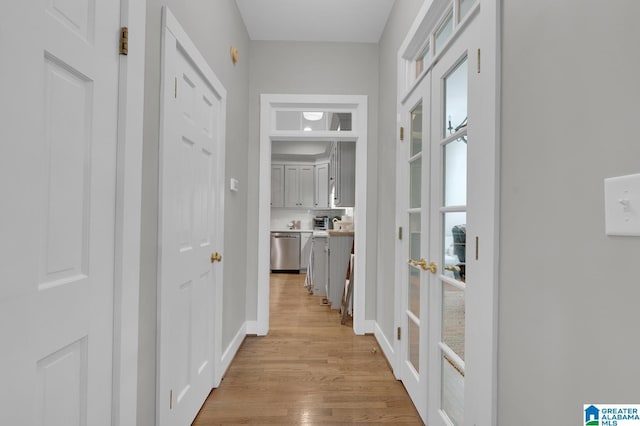190 Drennen Park Cir, Hayden, AL 35079 - hall featuring light wood finished floors and baseboards