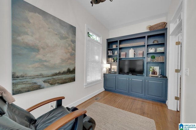 190 Drennen Park Cir, Hayden, AL 35079 - sitting room featuring light wood-style flooring and baseboards