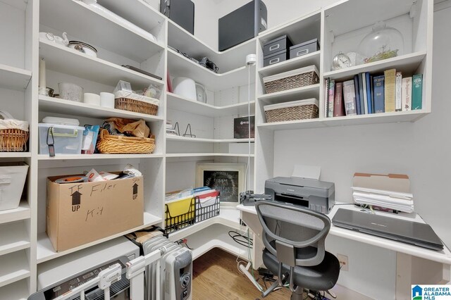 190 Drennen Park Cir, Hayden, AL 35079 - office area featuring wood finished floors