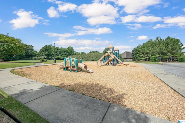 view of community playground