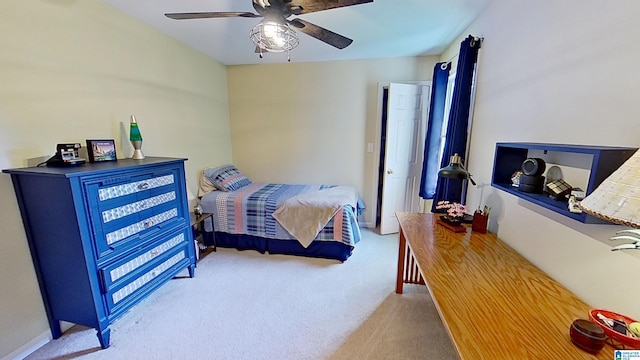 214 Scotts Trce, Helena, AL 35022 - bedroom featuring carpet floors and ceiling fan