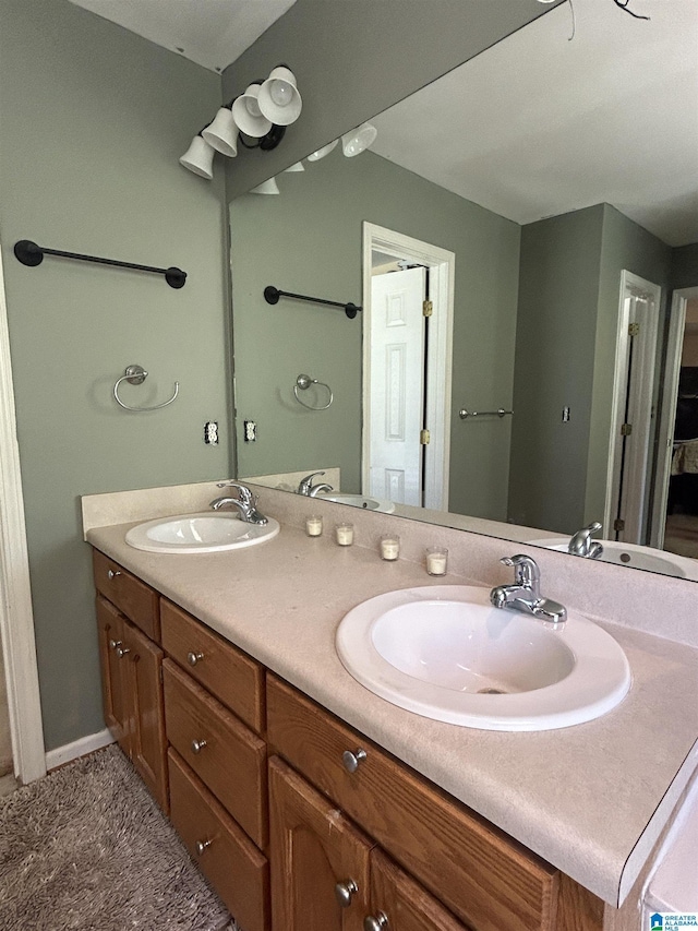 41 Woodland Ridge Rd, Odenville, AL 35120 - bathroom with double vanity and a sink