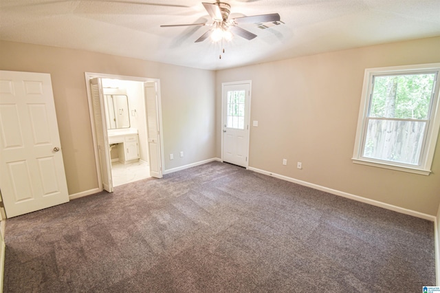 841 Olde Mill Trce, Cottondale, AL 35453 - carpeted spare room with a ceiling fan and baseboards