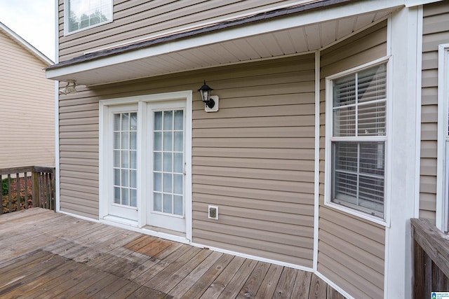 165 Ashford Ln, Alabaster, AL 35007 - view of wooden deck