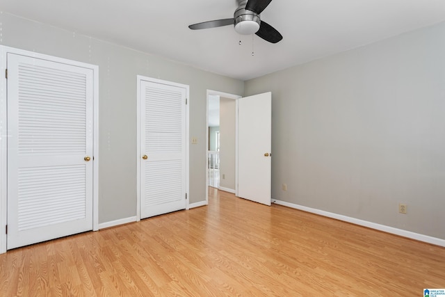 3516 Griffitt Bend Rd, Talladega, AL 35160 - unfurnished bedroom with light wood-style floors and baseboards