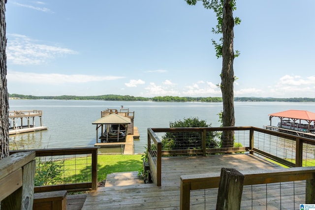 3516 Griffitt Bend Rd, Talladega, AL 35160 - dock area with a water view