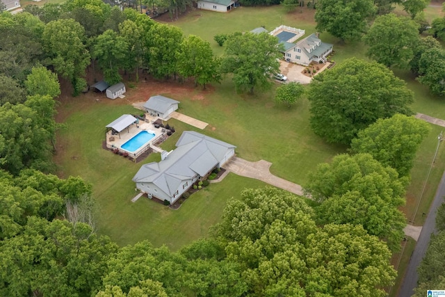 aerial view