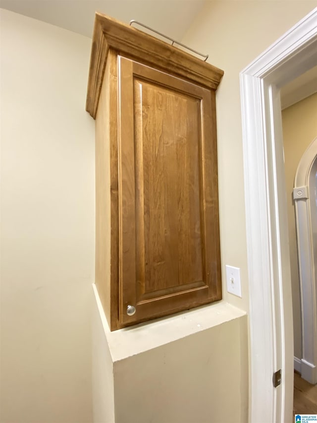 view of room details