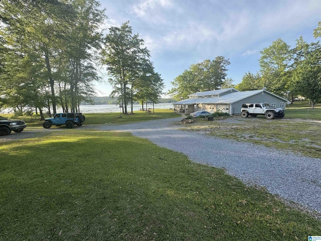 view of street with driveway
