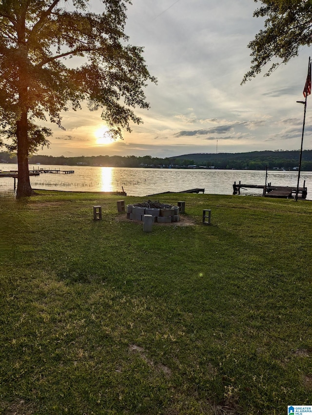 property view of water