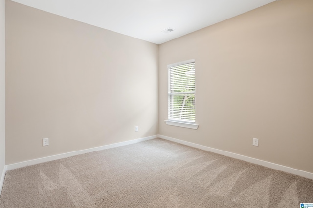 3769 Seaside Sparrow Cir, Bessemer, AL 35022 - carpeted spare room featuring visible vents and baseboards