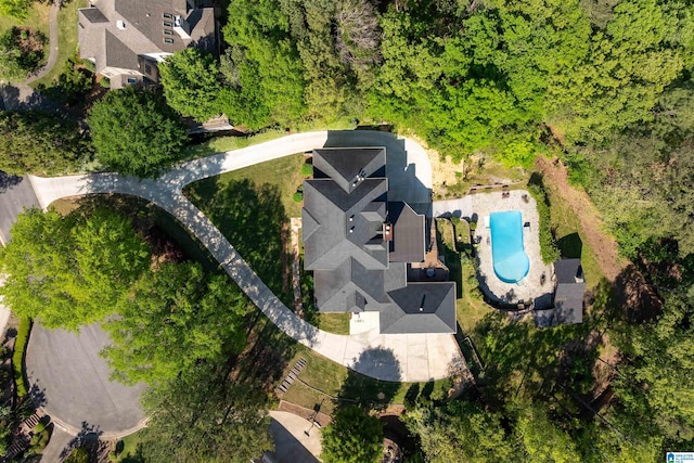 drone / aerial view