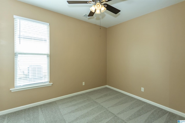 1127 Avalon Dr, Moody, AL 35004 - unfurnished room featuring plenty of natural light, carpet flooring, a ceiling fan, and baseboards