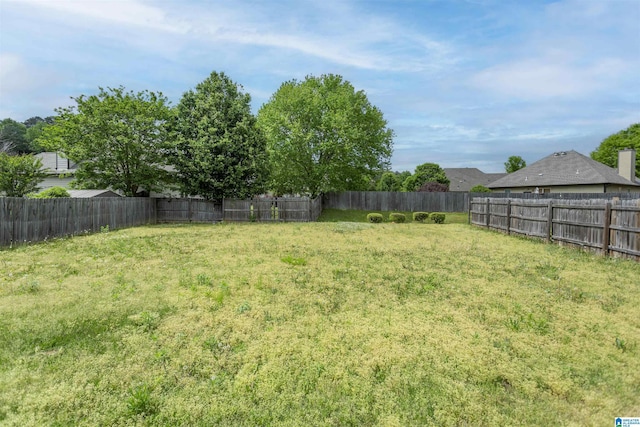 1127 Avalon Dr, Moody, AL 35004 - view of yard featuring a fenced backyard