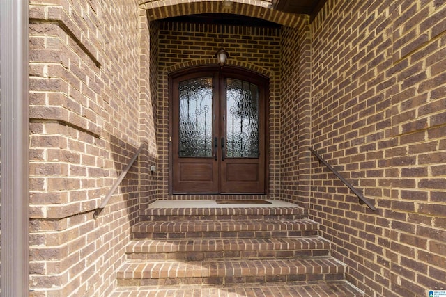 131 Creekwater St, Helena, AL 35080 - entrance to property with french doors and brick siding