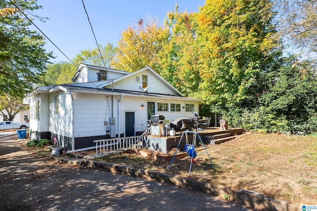 view of bungalow