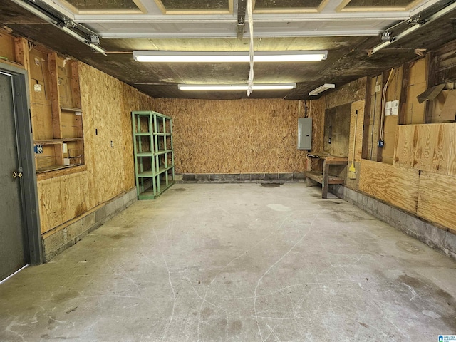 576 Chandler Mountain Rd, Steele, AL 35987 - garage featuring electric panel